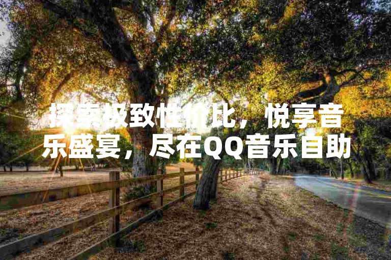 探索极致性价比，悦享音乐盛宴，尽在QQ音乐自助平台，卡盟精选，闲鱼式便捷下单，全网价格之冠。