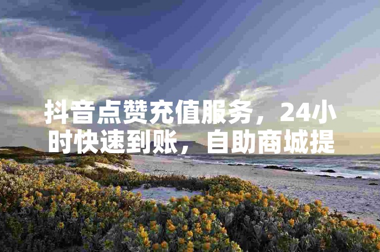 抖音点赞充值服务，24小时快速到账，自助商城提供，购买1000粉丝仅需240元，性价比之选。