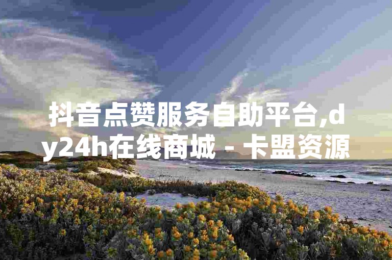 抖音点赞服务自助平台,dy24h在线商城 - 卡盟资源站 - 快速提升人气