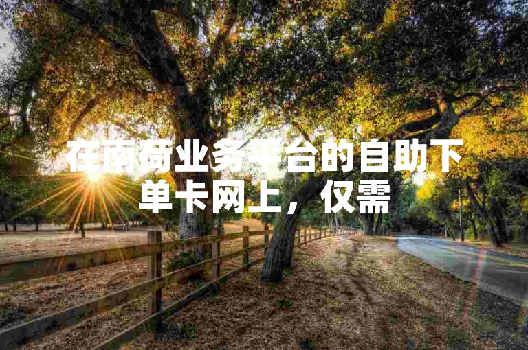 在南荷业务平台的自助下单卡网上，仅需5块钱就能轻松获得100个点赞。