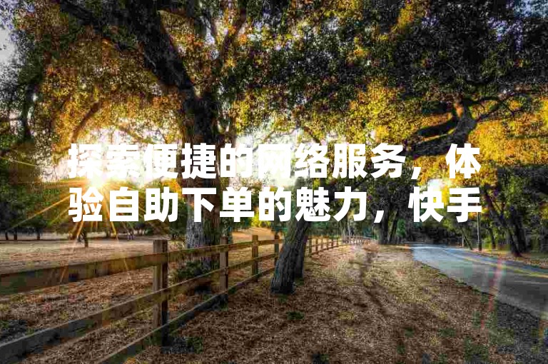 探索便捷的网络服务，体验自助下单的魅力，快手点赞轻松获取，专业平台助力您的社交媒体之旅。