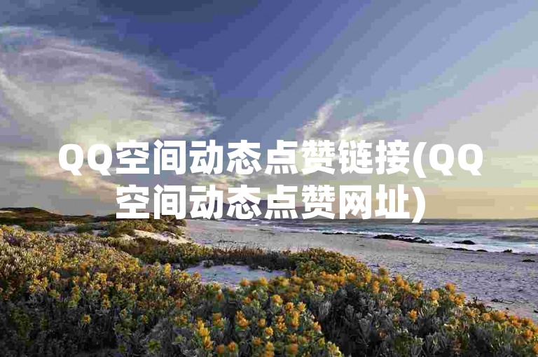 QQ空间动态点赞链接(QQ空间动态点赞网址)