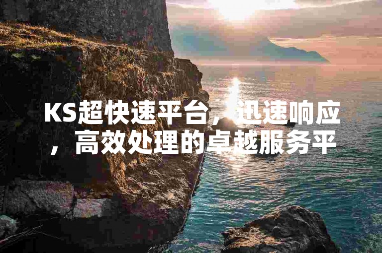 KS超快速平台，迅速响应，高效处理的卓越服务平台。