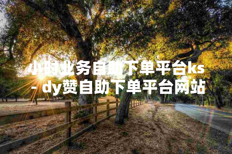 小时业务自助下单平台ks - dy赞自助下单平台网站笑嘻嘻，为您提供便捷的服务体验。