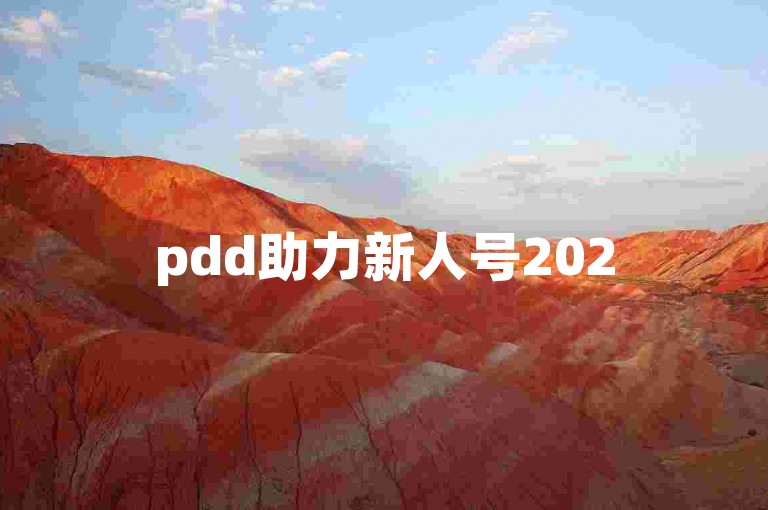 pdd助力新人号2025拼多多用户携手共进。