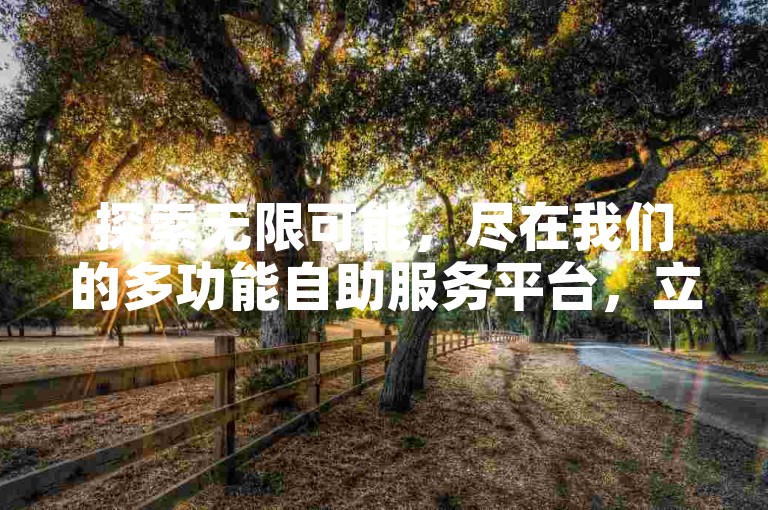 探索无限可能，尽在我们的多功能自助服务平台，立即体验高速提升社交媒体影响力的秘诀。