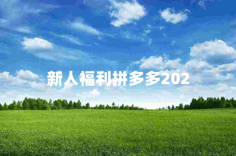 新人福利拼多多2025提现助力群，欢迎加入！